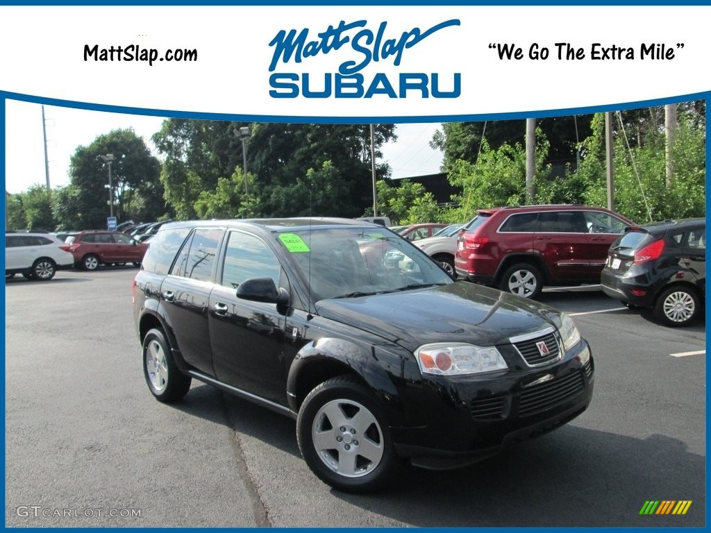 2007 VUE V6 AWD - Black Onyx / Gray photo #1