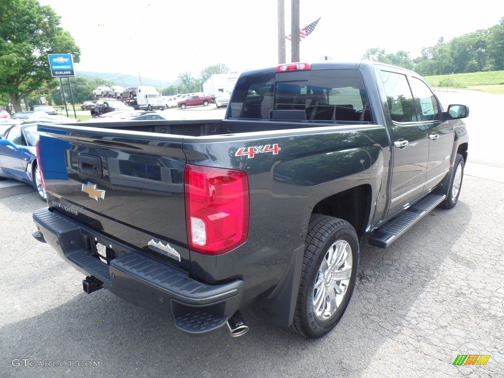 2017 Silverado 1500 High Country Crew Cab 4x4 - Graphite Metallic / High Country Jet Black/Medium Ash Gray photo #5