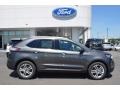 2017 Magnetic Metallic Ford Edge Titanium  photo #2