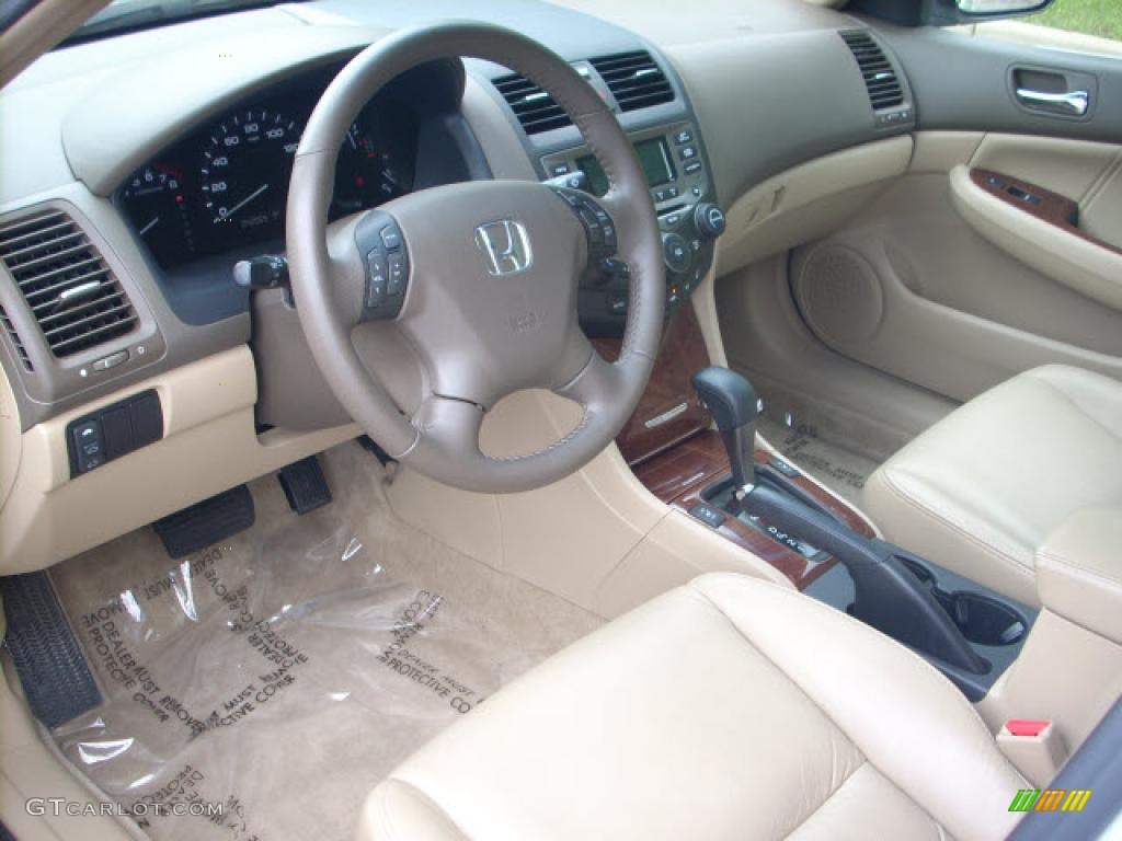 2006 Accord EX-L Sedan - Taffeta White / Ivory photo #11
