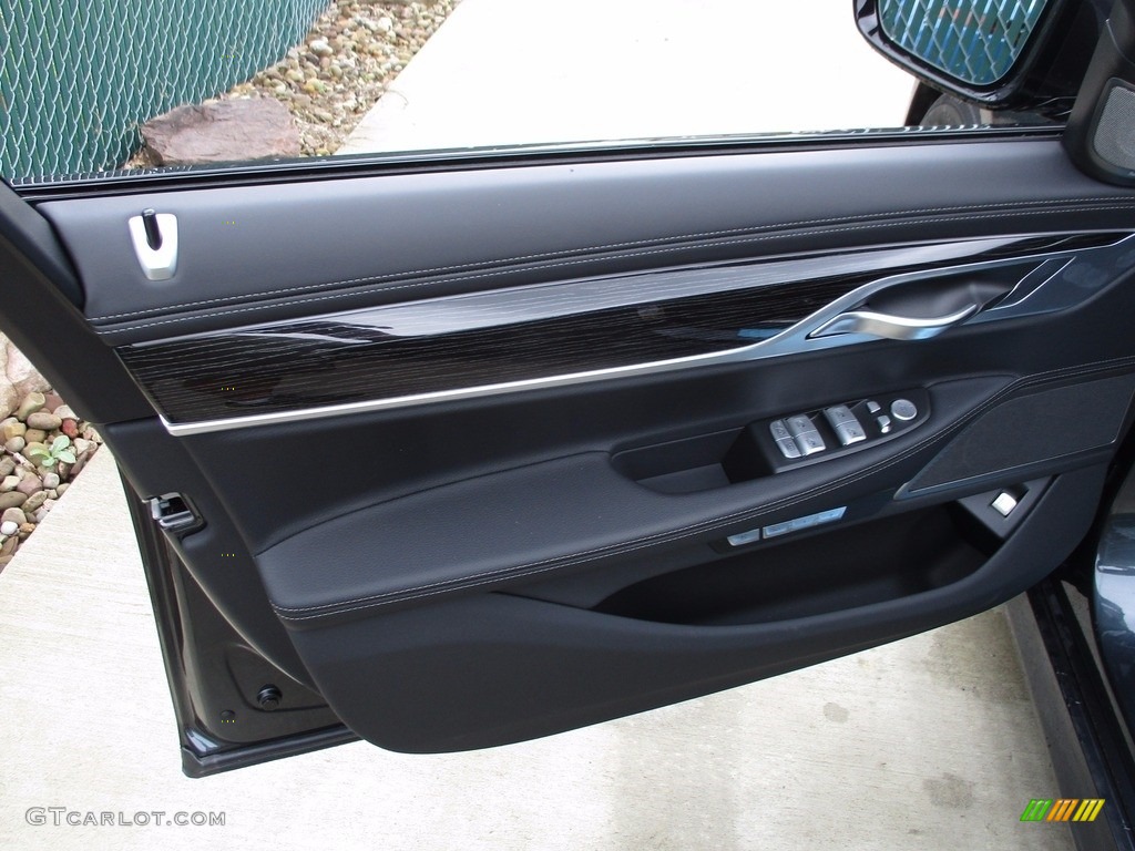 2018 BMW 7 Series 740i xDrive Sedan Black Door Panel Photo #121479995