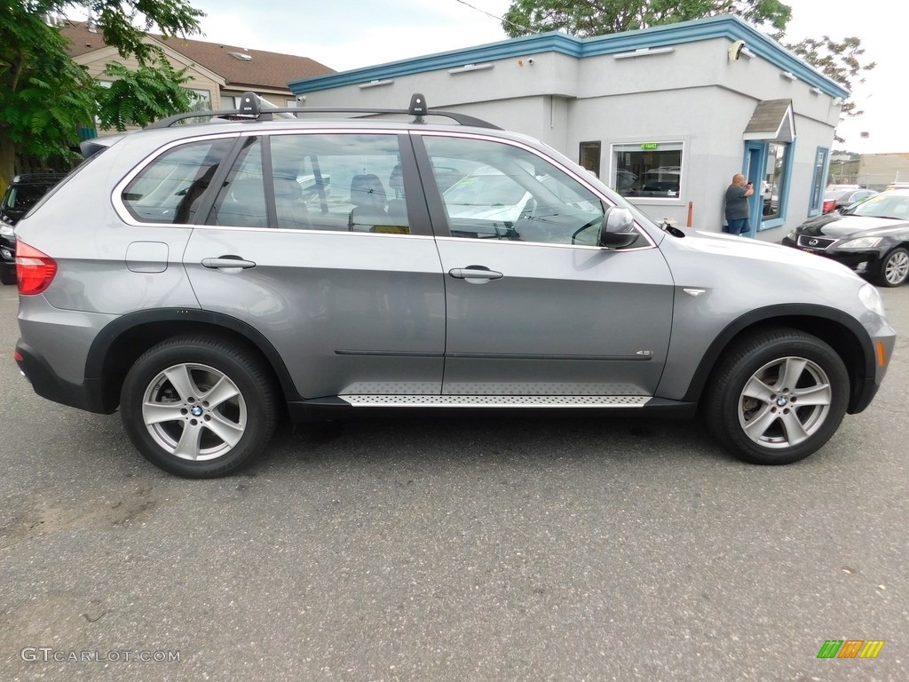 2008 X5 4.8i - Space Grey Metallic / Black photo #4