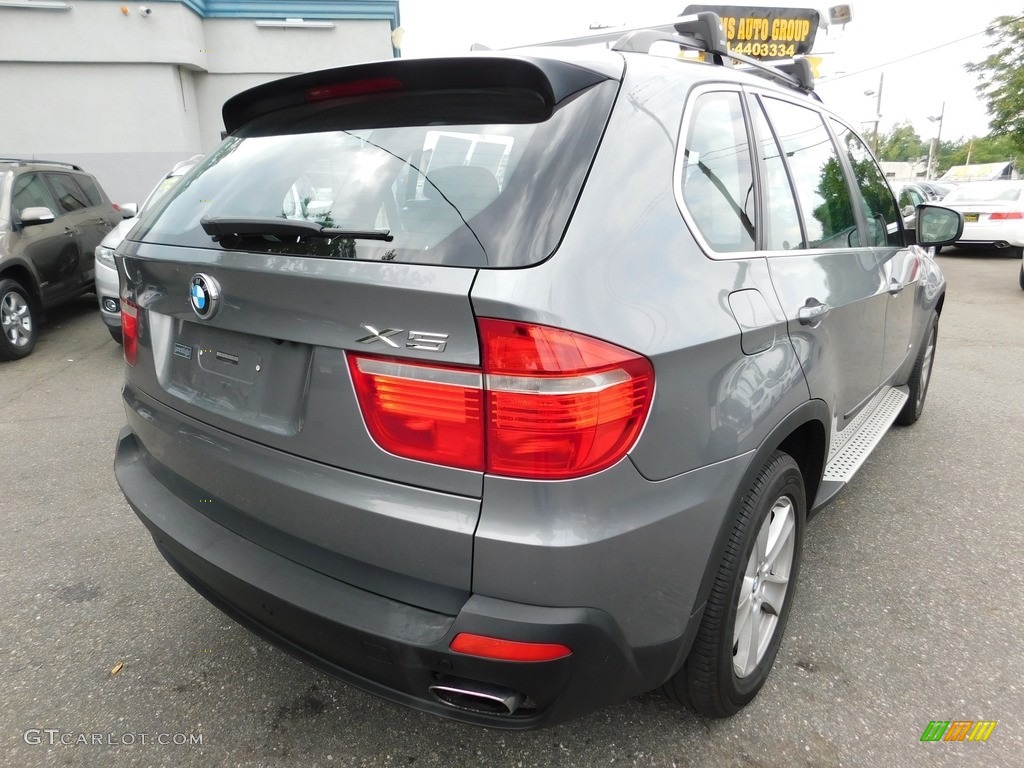 2008 X5 4.8i - Space Grey Metallic / Black photo #5