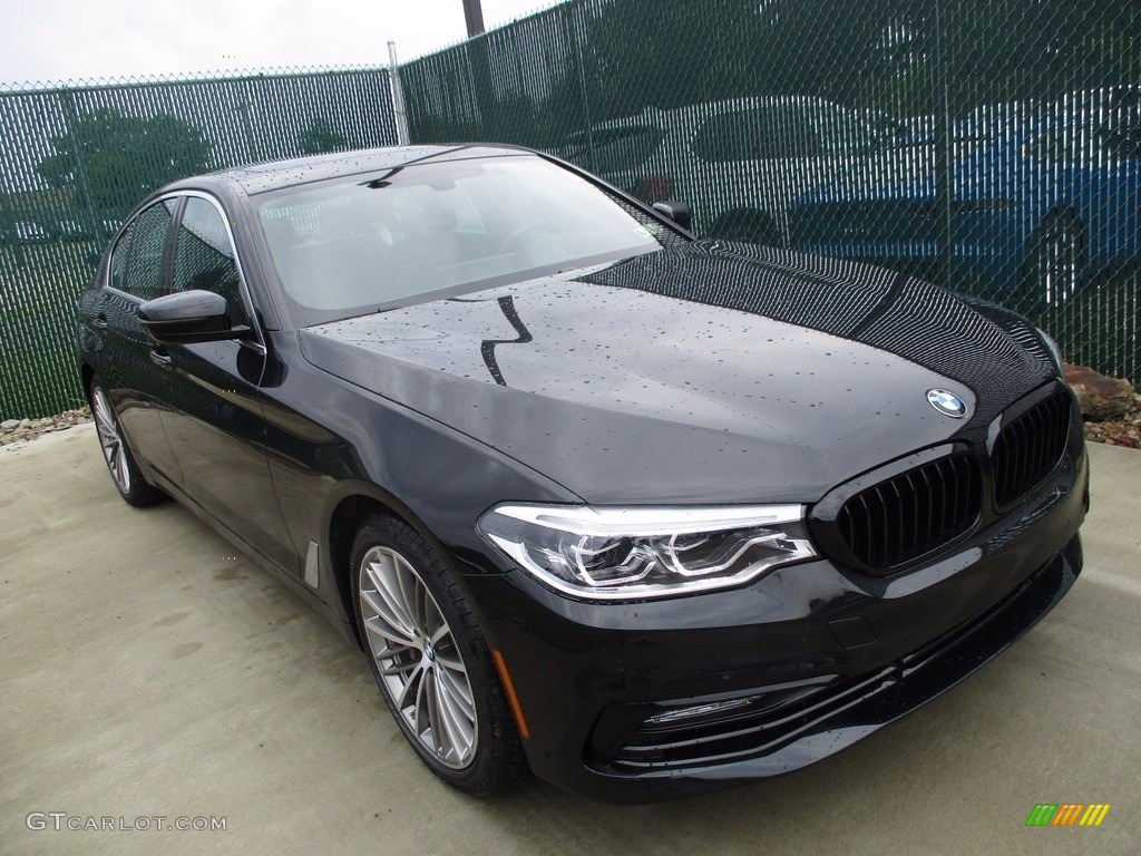 2017 5 Series 540i xDrive Sedan - Black Sapphire Metallic / Black photo #5