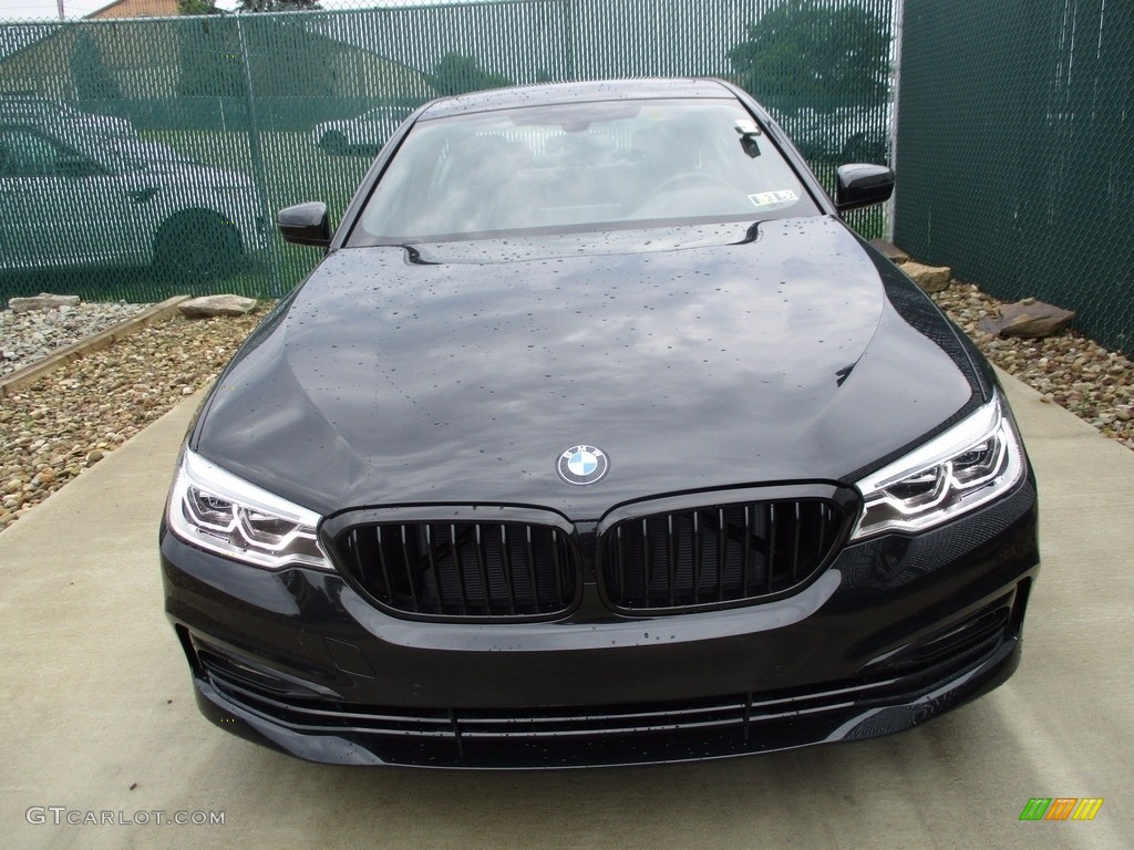 2017 5 Series 540i xDrive Sedan - Black Sapphire Metallic / Black photo #6