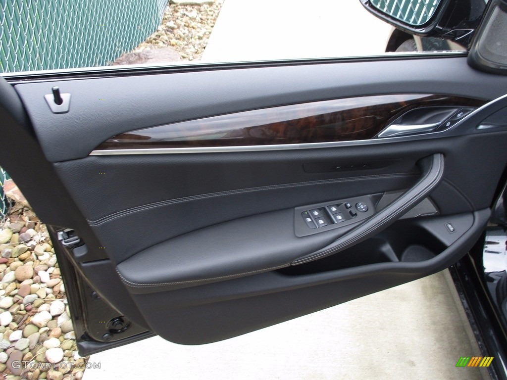 2017 5 Series 540i xDrive Sedan - Black Sapphire Metallic / Black photo #9