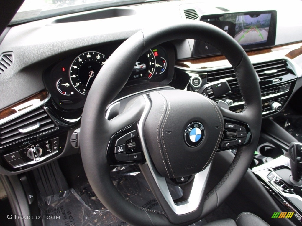 2017 5 Series 540i xDrive Sedan - Black Sapphire Metallic / Black photo #13