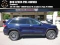 2017 True Blue Pearl Jeep Grand Cherokee Limited 4x4  photo #1