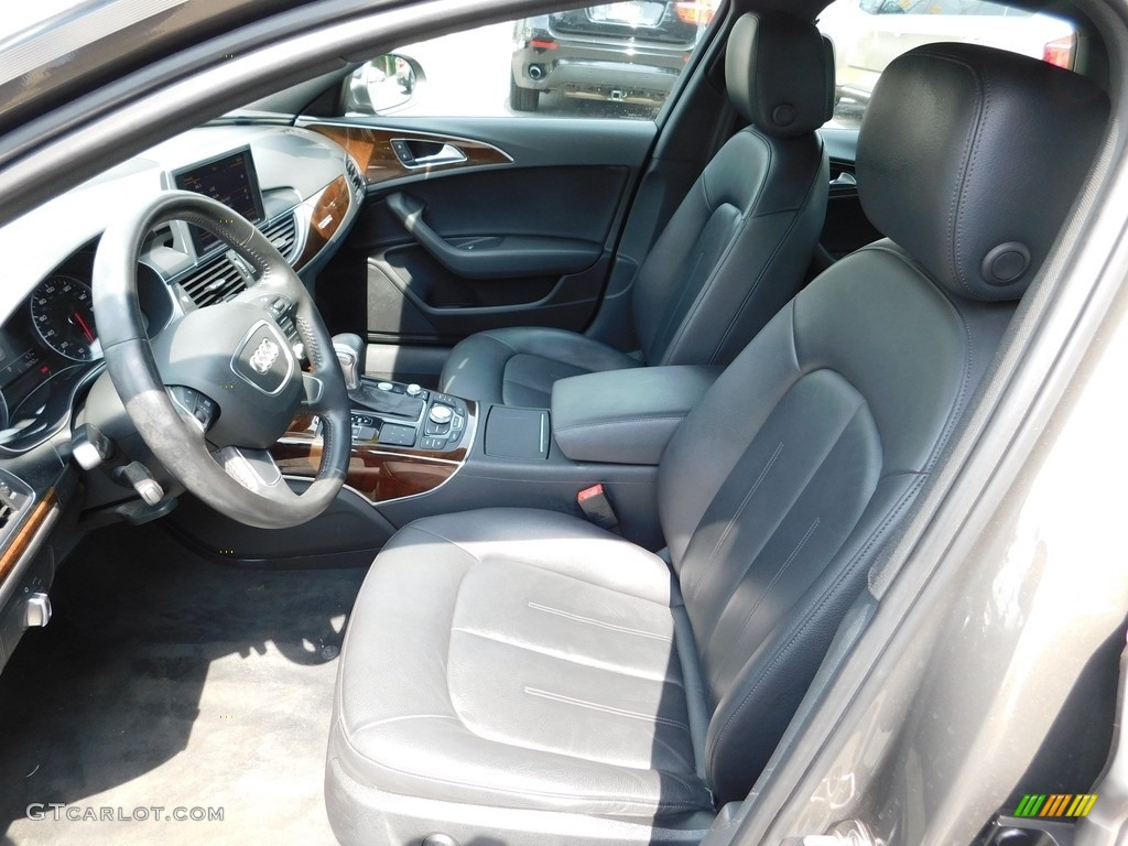 2012 A6 3.0T quattro Sedan - Quartz Gray Metallic / Velvet Beige photo #13