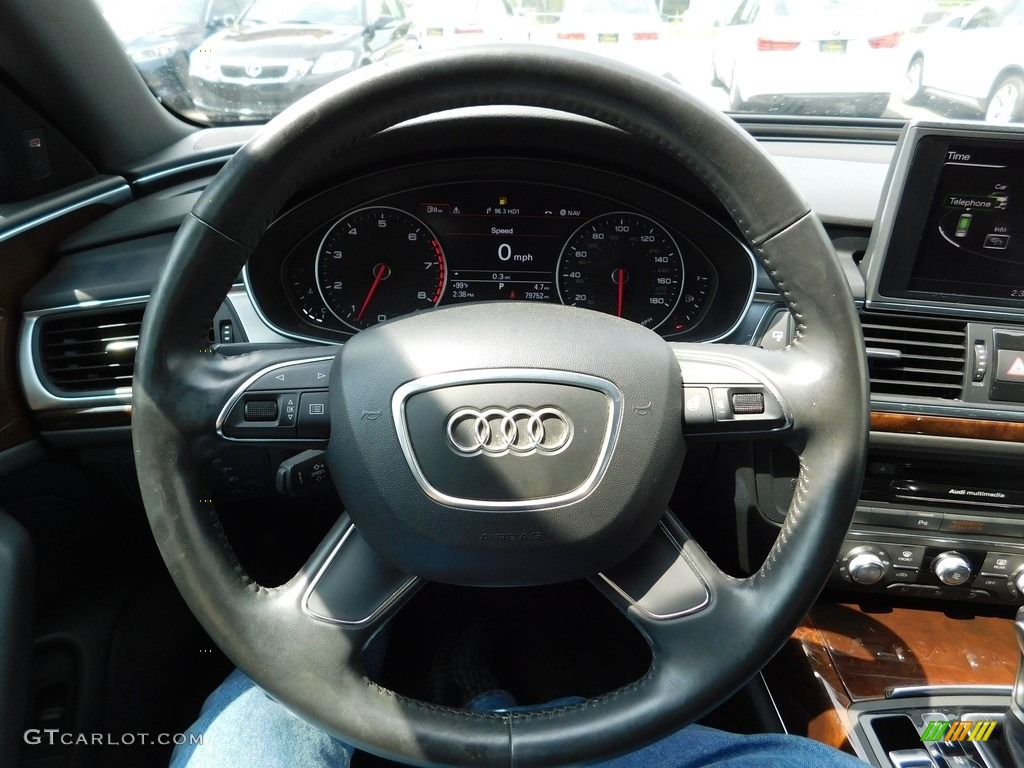 2012 A6 3.0T quattro Sedan - Quartz Gray Metallic / Velvet Beige photo #19