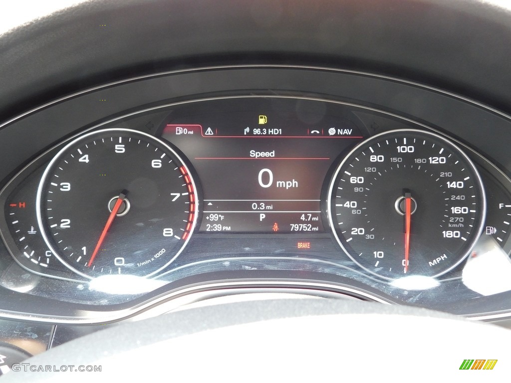 2012 A6 3.0T quattro Sedan - Quartz Gray Metallic / Velvet Beige photo #22