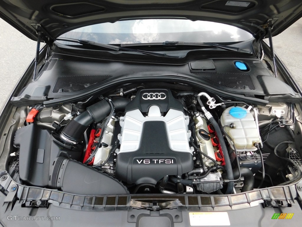 2012 A6 3.0T quattro Sedan - Quartz Gray Metallic / Velvet Beige photo #39