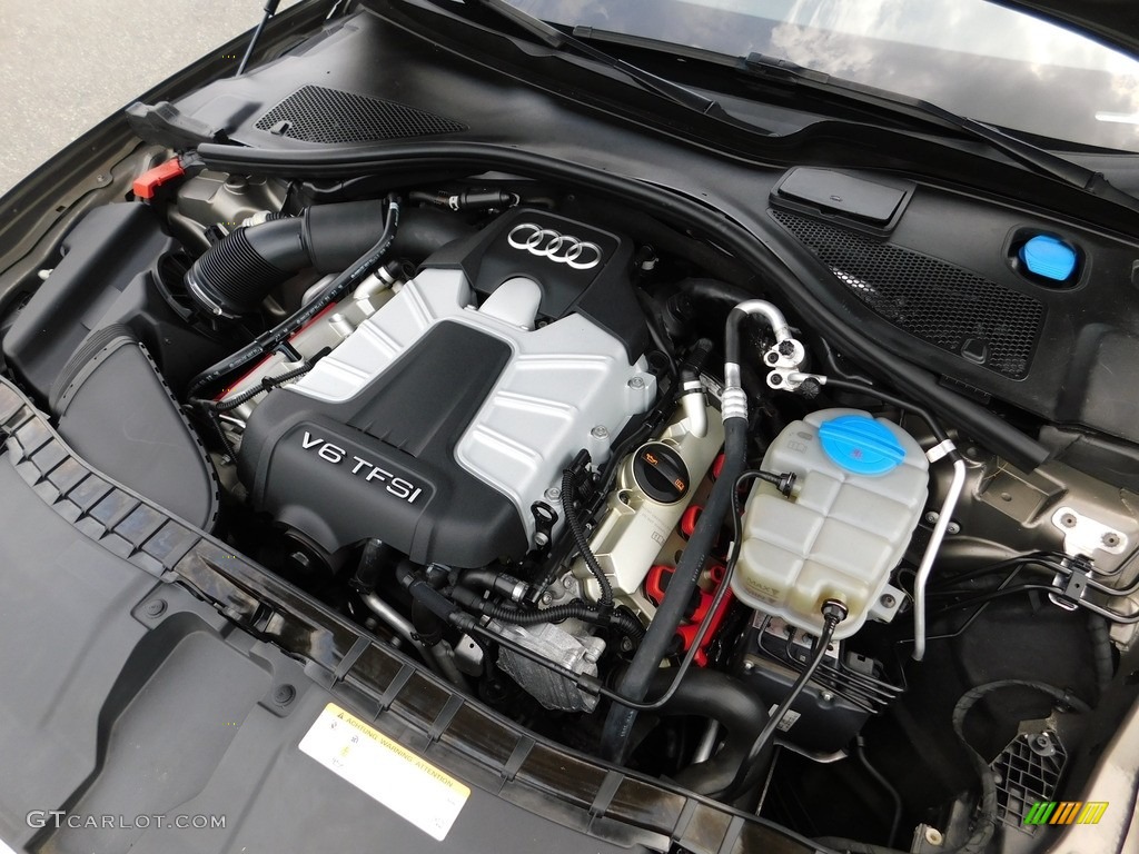2012 A6 3.0T quattro Sedan - Quartz Gray Metallic / Velvet Beige photo #40