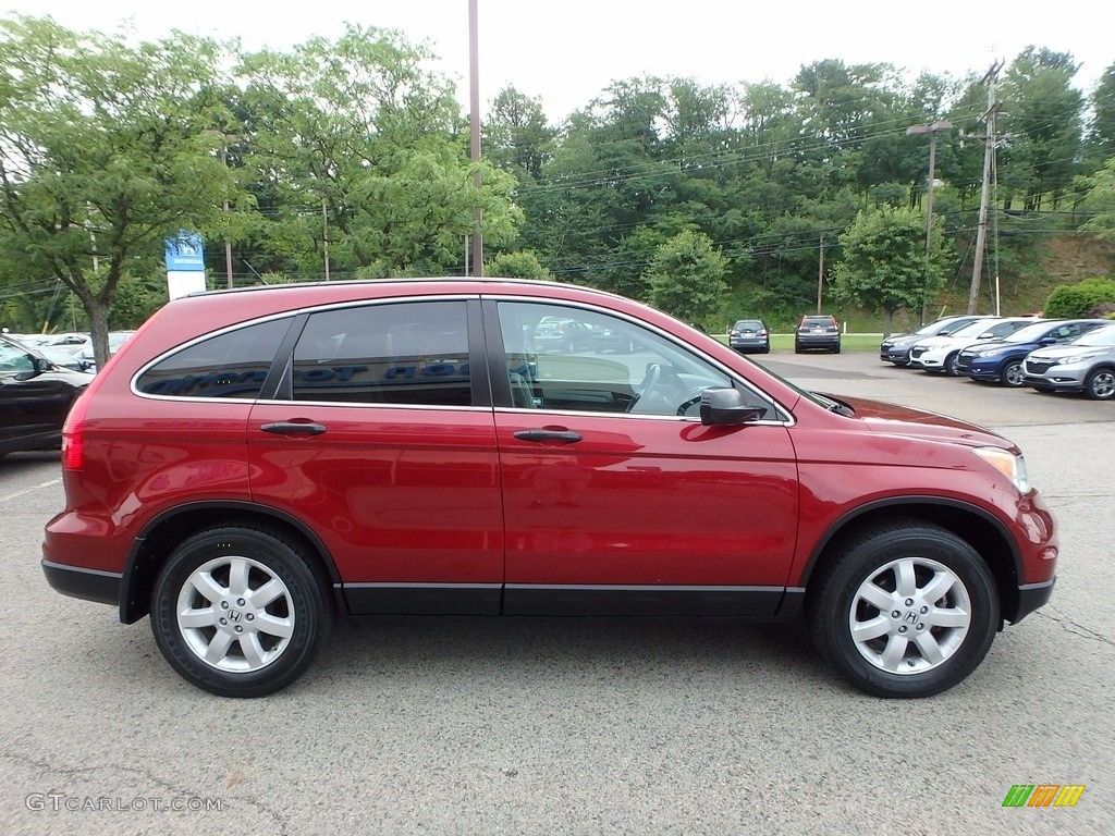 2011 CR-V SE 4WD - Tango Red Pearl / Gray photo #7