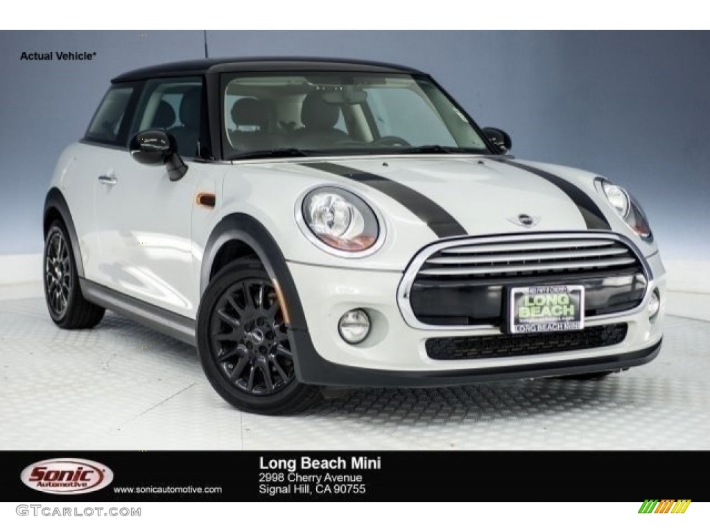 2014 Cooper Hardtop - White Silver Metallic / Carbon Black photo #1