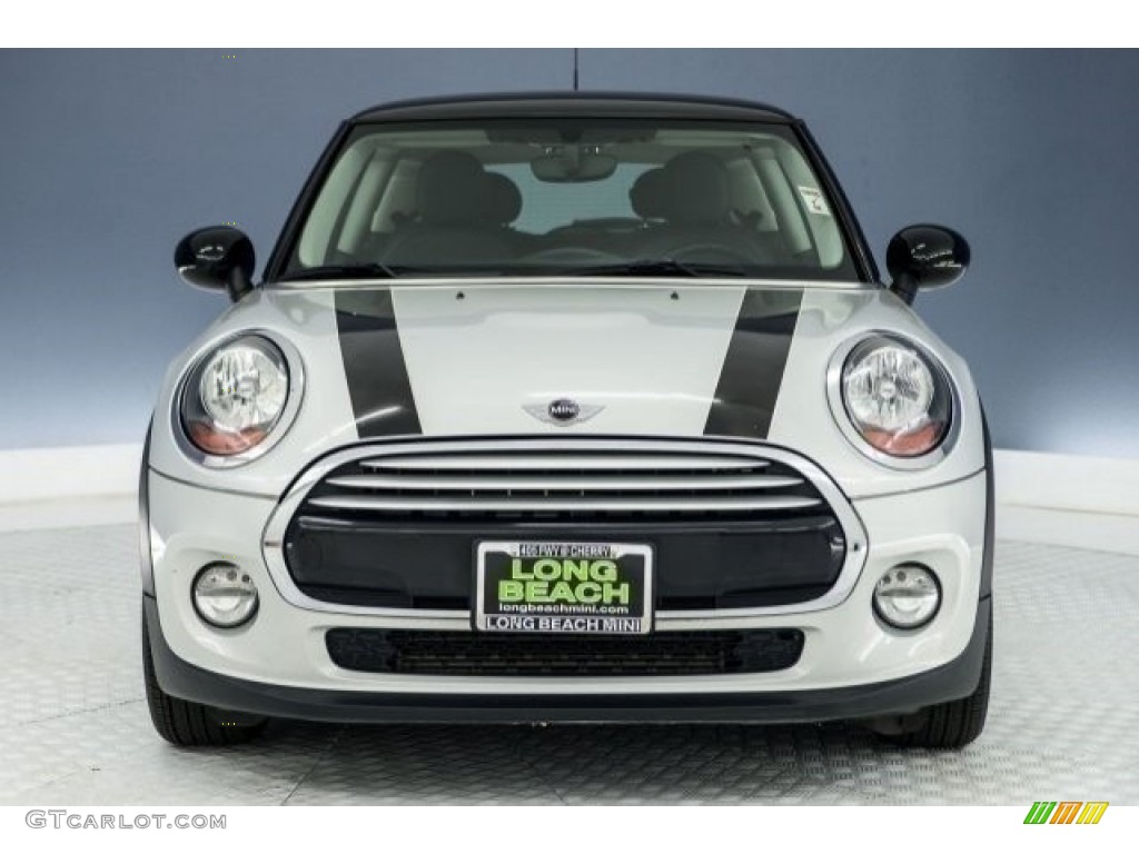 2014 Cooper Hardtop - White Silver Metallic / Carbon Black photo #2