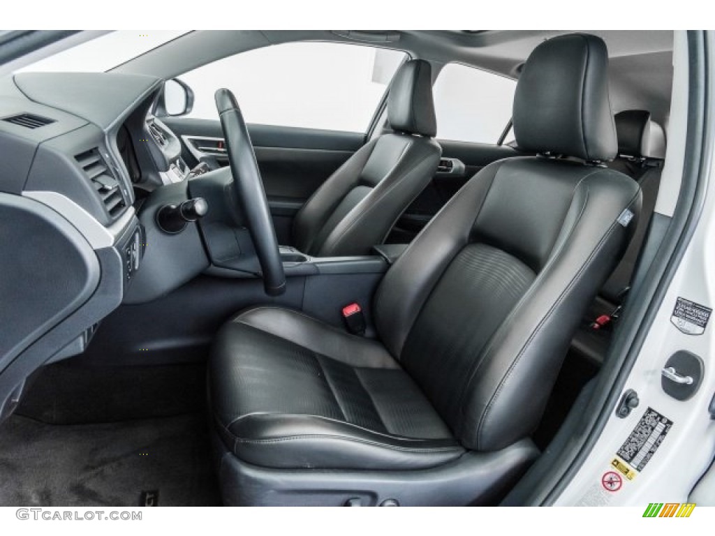 2012 CT 200h Hybrid Premium - Starfire White Pearl / Black photo #13