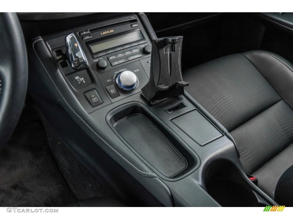 2012 CT 200h Hybrid Premium - Starfire White Pearl / Black photo #21