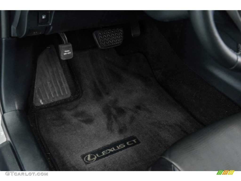 2012 CT 200h Hybrid Premium - Starfire White Pearl / Black photo #23