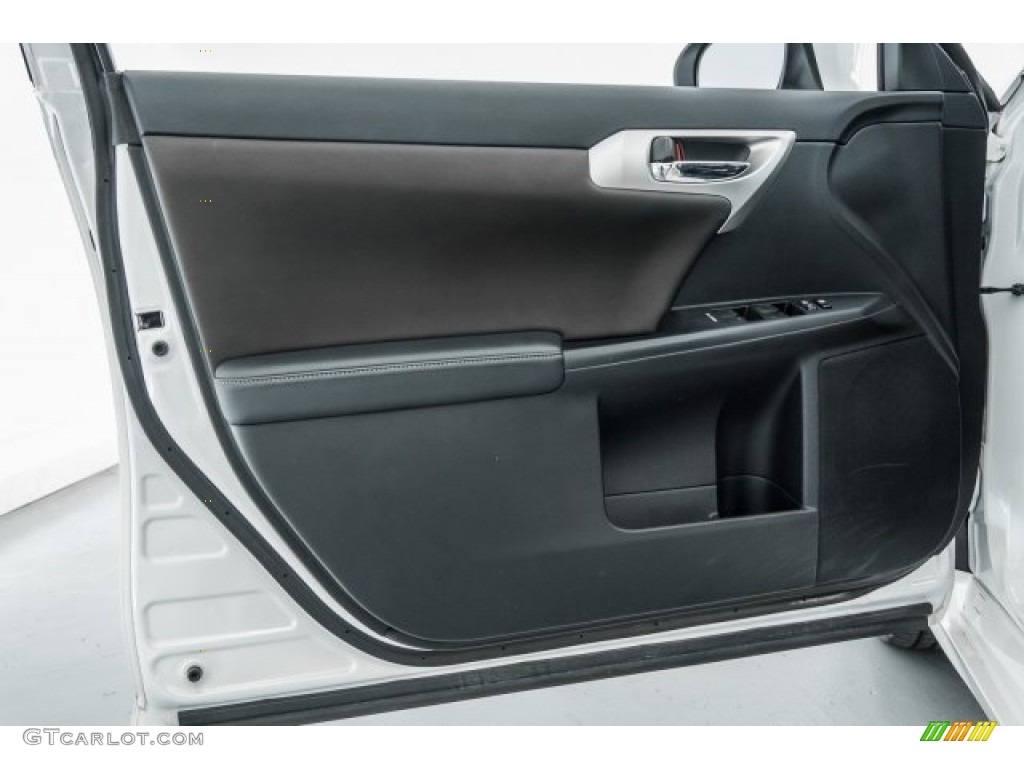 2012 CT 200h Hybrid Premium - Starfire White Pearl / Black photo #24