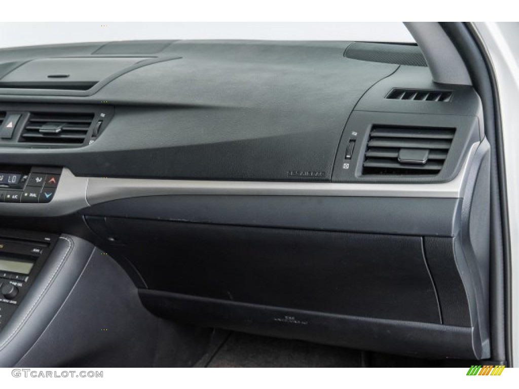 2012 CT 200h Hybrid Premium - Starfire White Pearl / Black photo #26