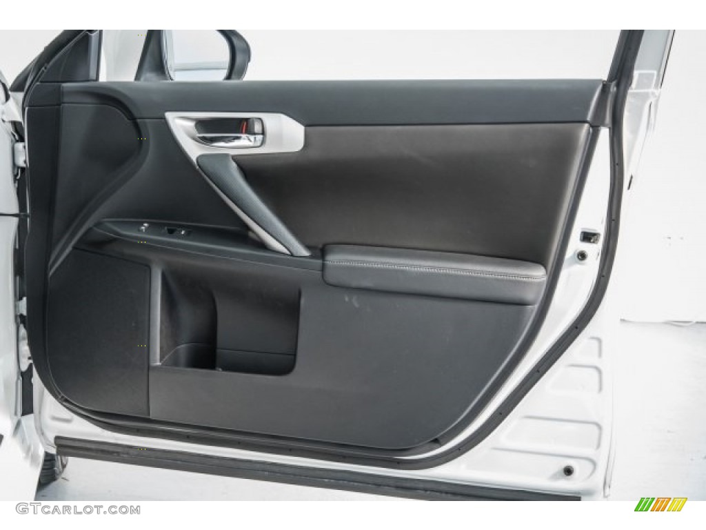 2012 CT 200h Hybrid Premium - Starfire White Pearl / Black photo #28