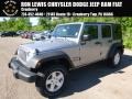 2017 Billet Silver Metallic Jeep Wrangler Unlimited Sport 4x4  photo #1