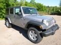 2017 Billet Silver Metallic Jeep Wrangler Unlimited Sport 4x4  photo #7