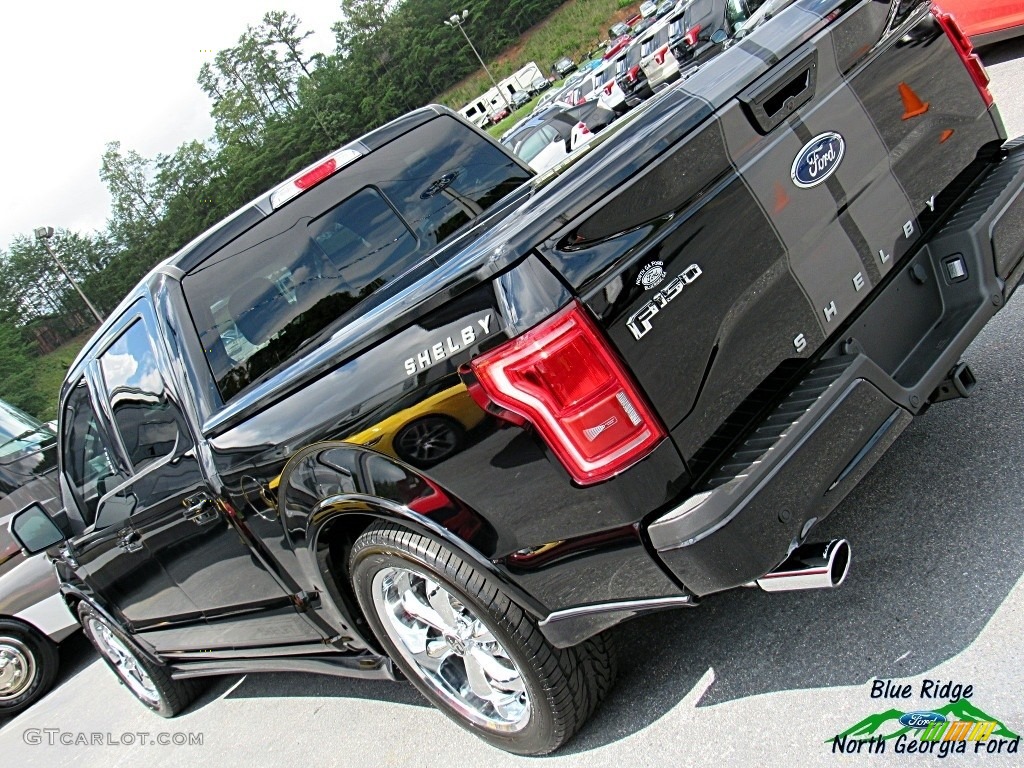 2017 F150 Lariat SuperCrew - Shadow Black / Black photo #48