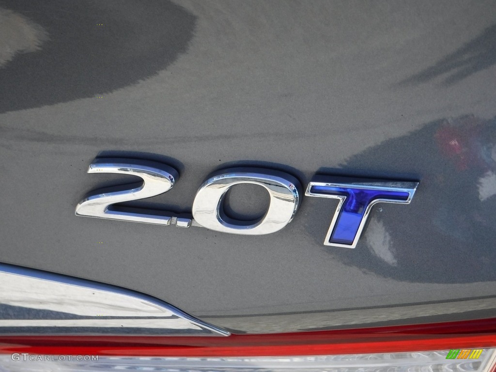 2014 Sonata SE 2.0T - Harbor Gray Metallic / Gray photo #9