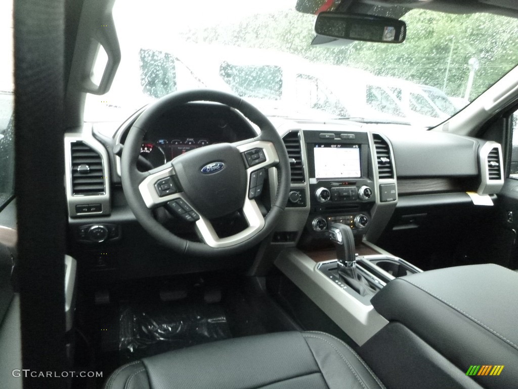 2017 F150 Lariat SuperCrew 4X4 - Ingot Silver / Black photo #8