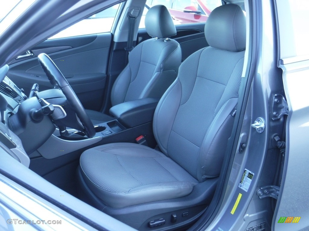2014 Sonata SE 2.0T - Harbor Gray Metallic / Gray photo #12