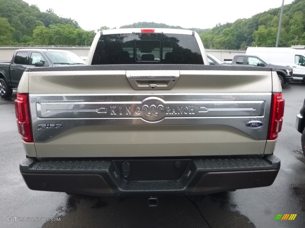 2017 F150 King Ranch SuperCrew 4x4 - White Gold / King Ranch Java photo #4