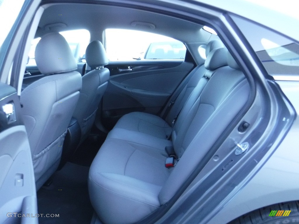 2014 Sonata SE 2.0T - Harbor Gray Metallic / Gray photo #21