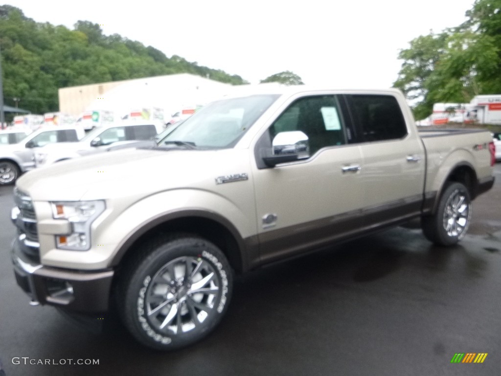 2017 F150 King Ranch SuperCrew 4x4 - White Gold / King Ranch Java photo #7