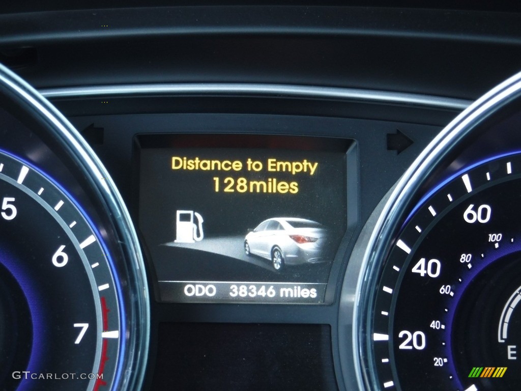 2014 Sonata SE 2.0T - Harbor Gray Metallic / Gray photo #25