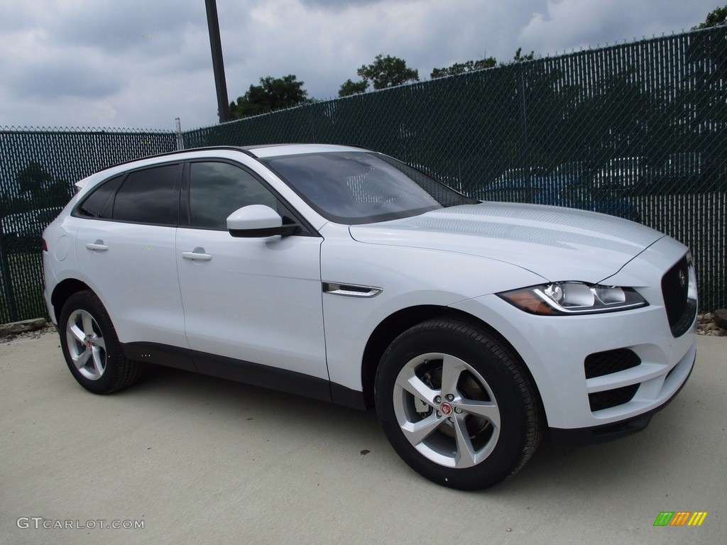 Yulong White Metallic Jaguar F-PACE