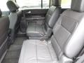 2017 Ford Flex Black Interior Rear Seat Photo