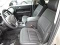 2017 Ford Flex Black Interior Front Seat Photo