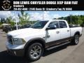 2017 Bright White Ram 1500 Laramie Longhorn Crew Cab 4x4  photo #1