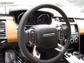 2017 Land Rover Discovery Vintage Tan/Ebony Interior Steering Wheel Photo