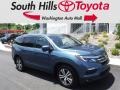 2016 Steel Sapphire Metallic Honda Pilot EX-L AWD  photo #1