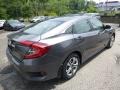 2017 Modern Steel Metallic Honda Civic LX Sedan  photo #4
