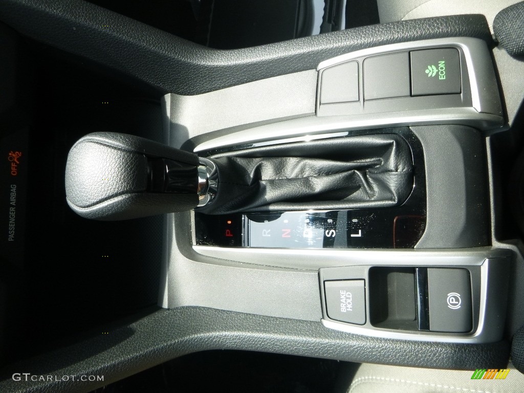 2017 Civic LX Sedan - Modern Steel Metallic / Gray photo #13