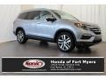 2017 Lunar Silver Metallic Honda Pilot Touring  photo #1