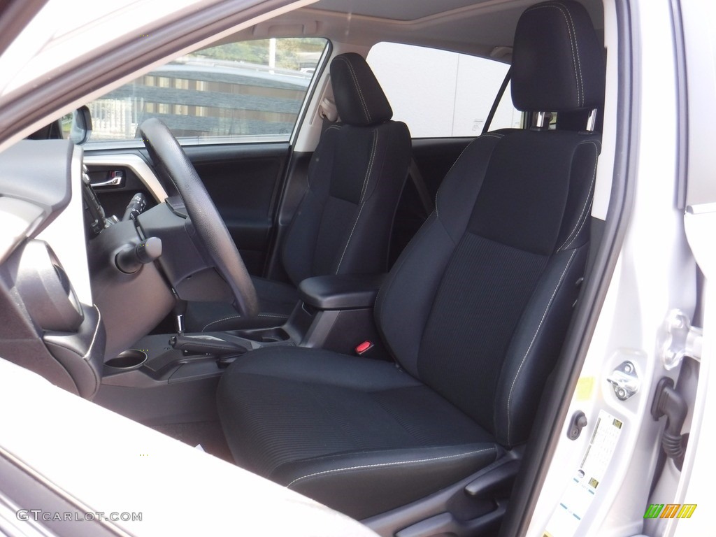 2014 RAV4 XLE AWD - Classic Silver Metallic / Black photo #16