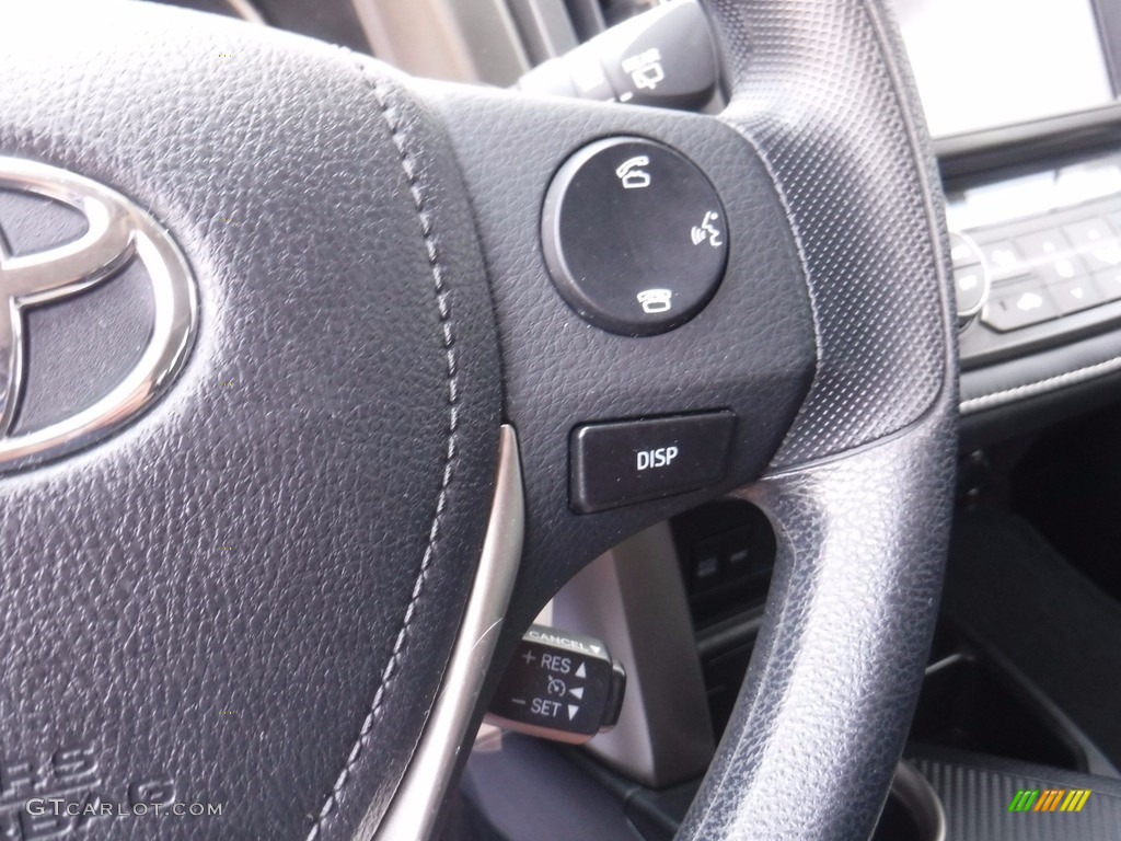 2014 RAV4 XLE AWD - Classic Silver Metallic / Black photo #21