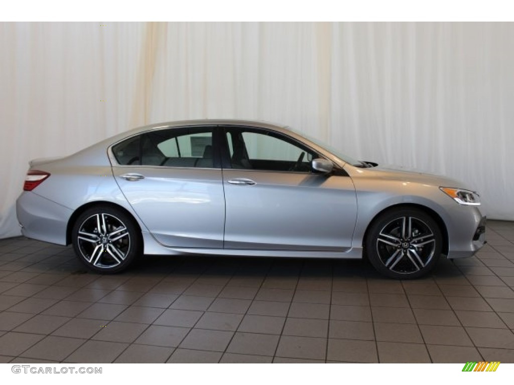 2017 Accord Sport Special Edition Sedan - Lunar Silver Metallic / Black photo #3