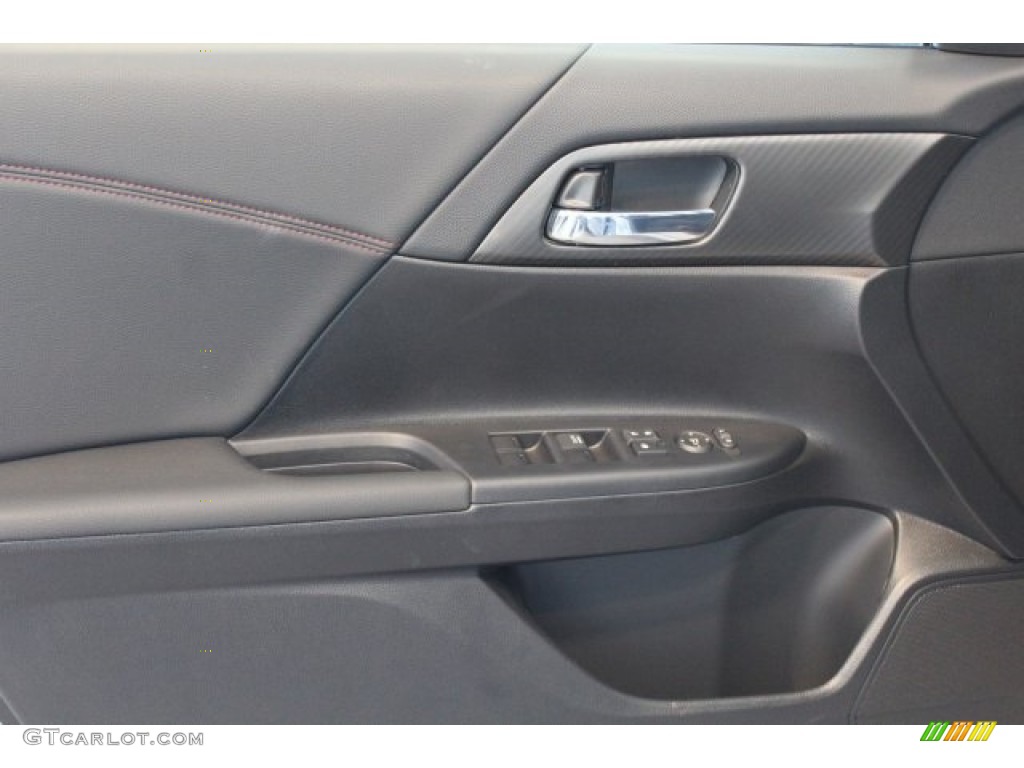 2017 Accord Sport Special Edition Sedan - Lunar Silver Metallic / Black photo #7