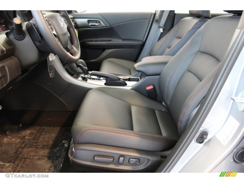 2017 Accord Sport Special Edition Sedan - Lunar Silver Metallic / Black photo #9